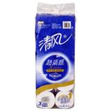 清風 3層 314段 超質感卷筒衛生紙 藍（10卷/提）