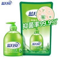 藍月亮 蘆薈抑菌洗手液套裝（500g瓶+500g袋）